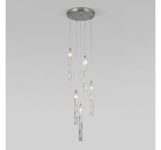 Подвесная люстра Eurosvet со стеклянными плафонами Lynn a057391_EU