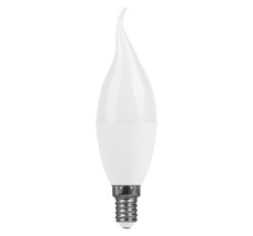 Лампа светодиодная C37T свеча на ветру 15W 175-265V E14 4000К Feron 52075_FR
