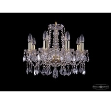 Хрустальная люстра Bohemia Ivele 1413/8/165 G Leafs_BI