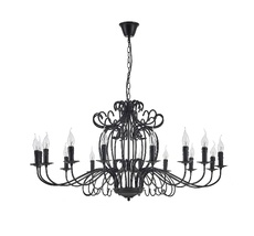 Подвесная люстра Arti Lampadari Amaro Black Amaro E 1.1.16 B