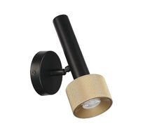 Настенный светильник iLedex Delta 2360-1 BK+BR_IX