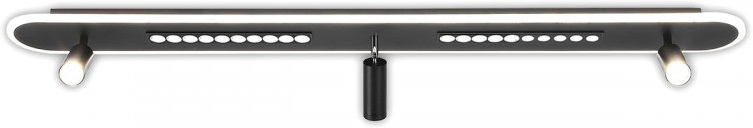 Потолочная светодиодная люстра со спотами 79W Imex PLC-7070-1200-MBK_IM