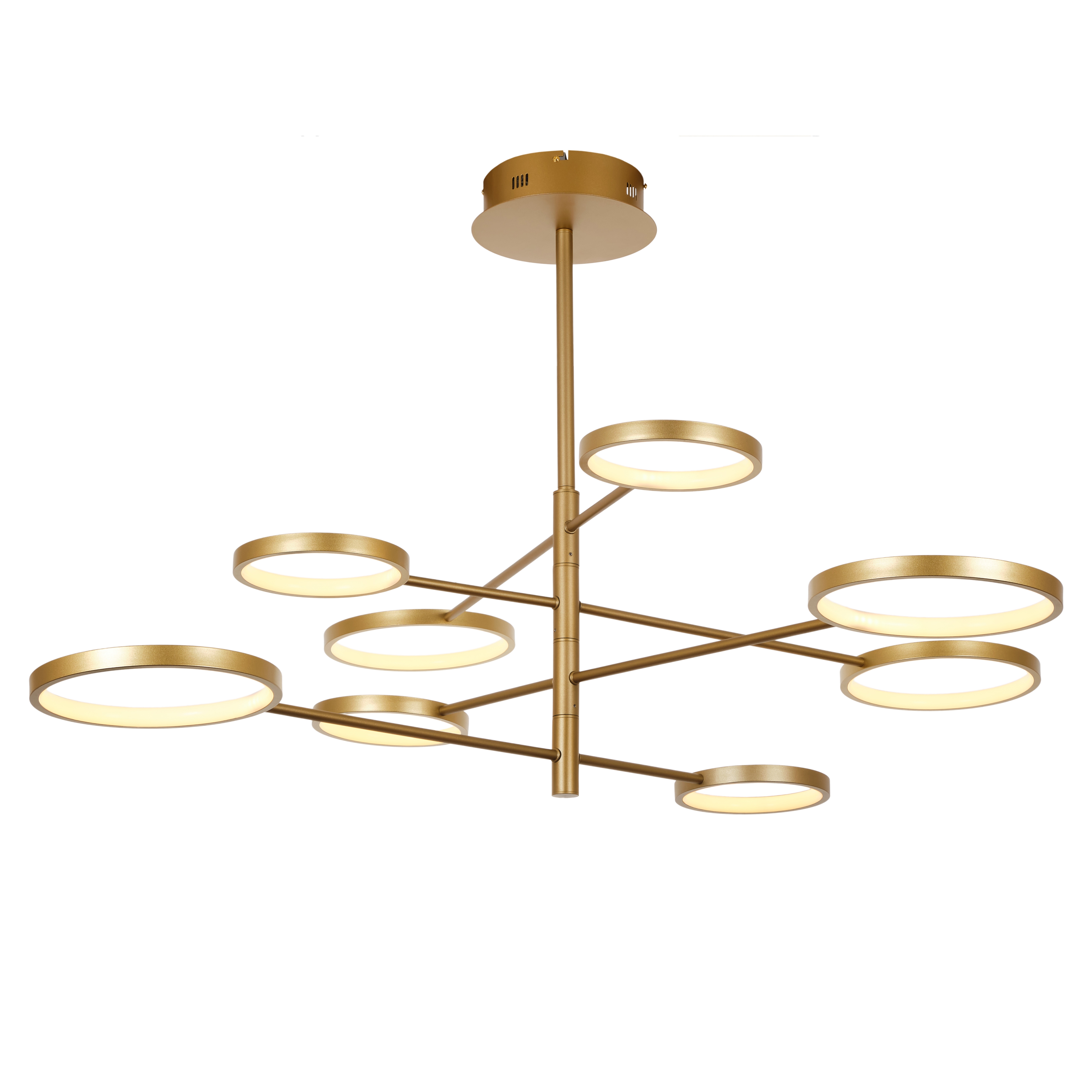 Потолочная люстра на штанге MyFar Eva MR1221-8CL