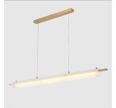 Подвесной светильник Crystal Lux TUNNEL SP40 LED BRASS_CR