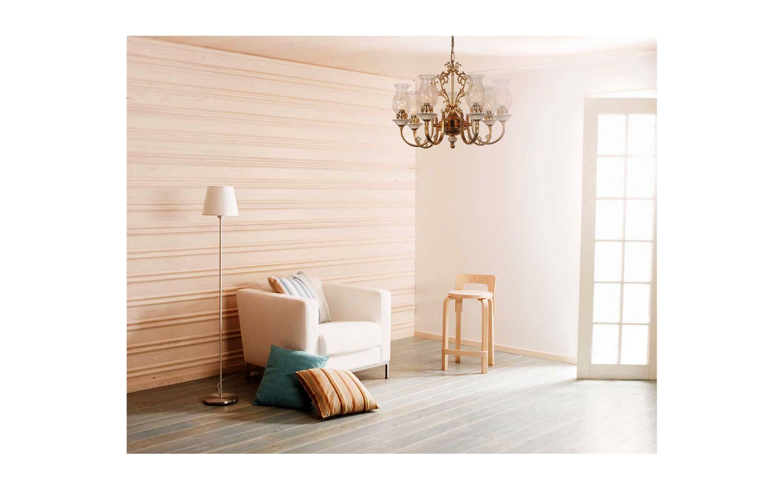 Подвесная люстра Lucia Tucci VETRALLA VETRALLA 179.7 antique gold