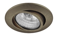 Точечный светильник LightStar Врезной поворотный Teso Adj 011081_LS