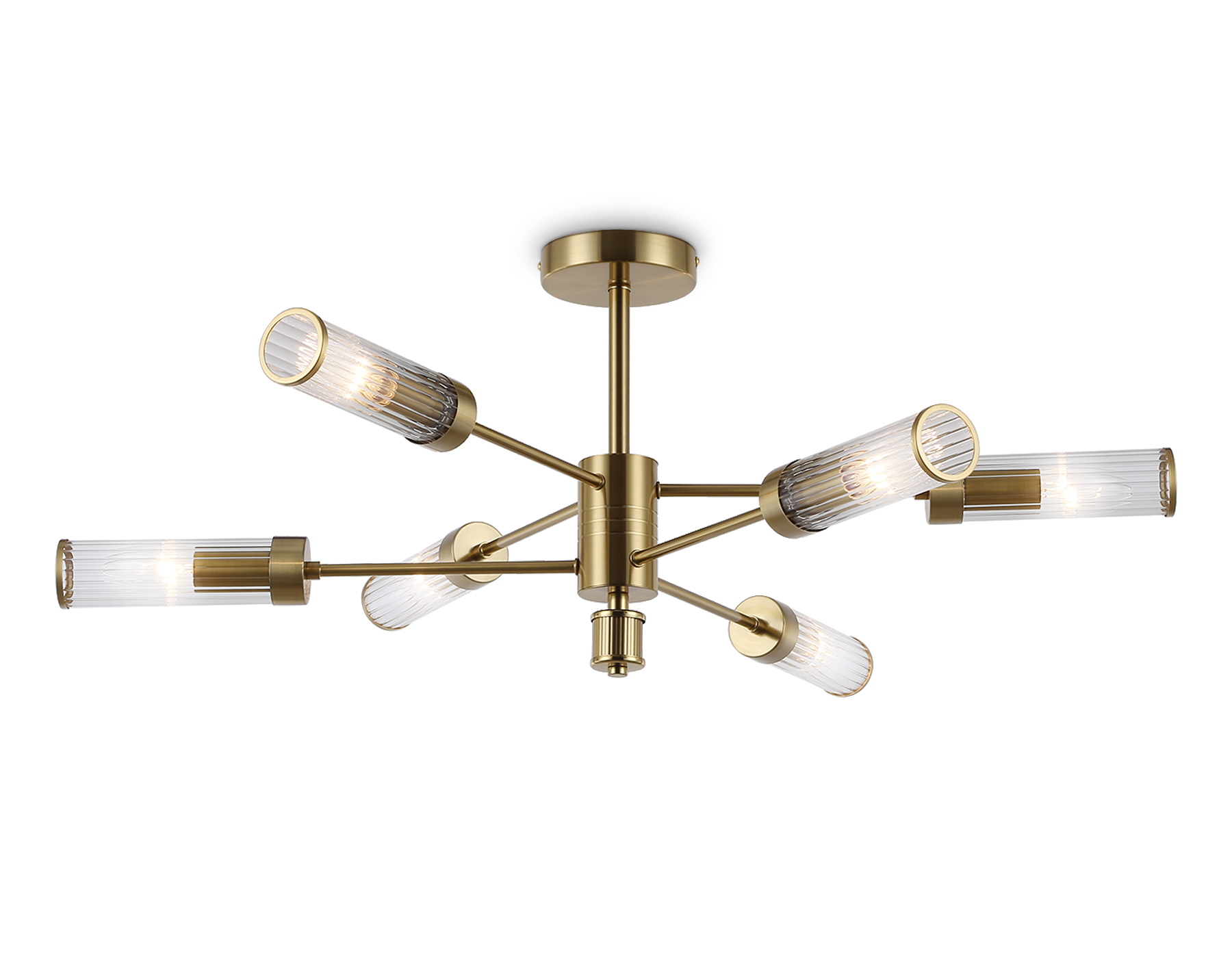 Потолочная Подвесная люстра на штанге Ambrella Light HIGH LIGHT Modern LH55161_AMB