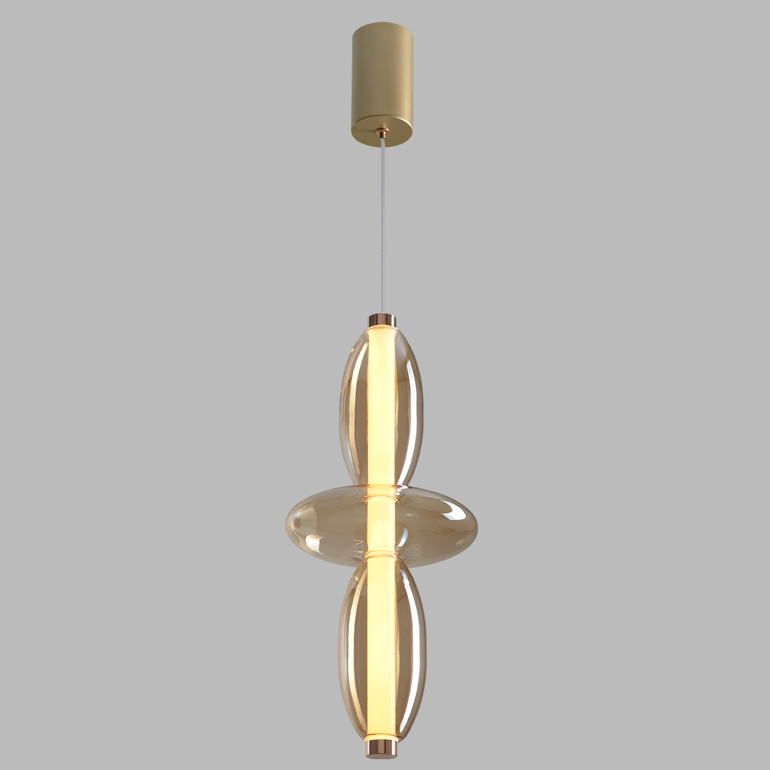 Подвесной светильник Crystal Lux QUASAR SP14W LED AMBER_CR