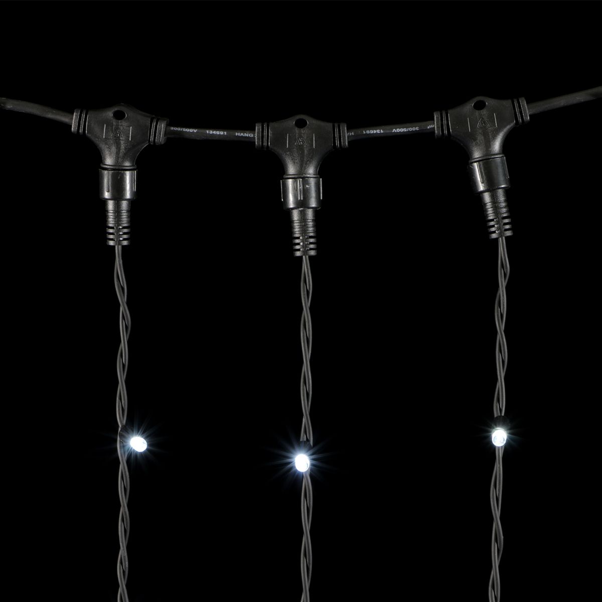 Гирлянда LTC Занавес 2 x 3 м Белый 220В, 600 LED LL602-1-2W