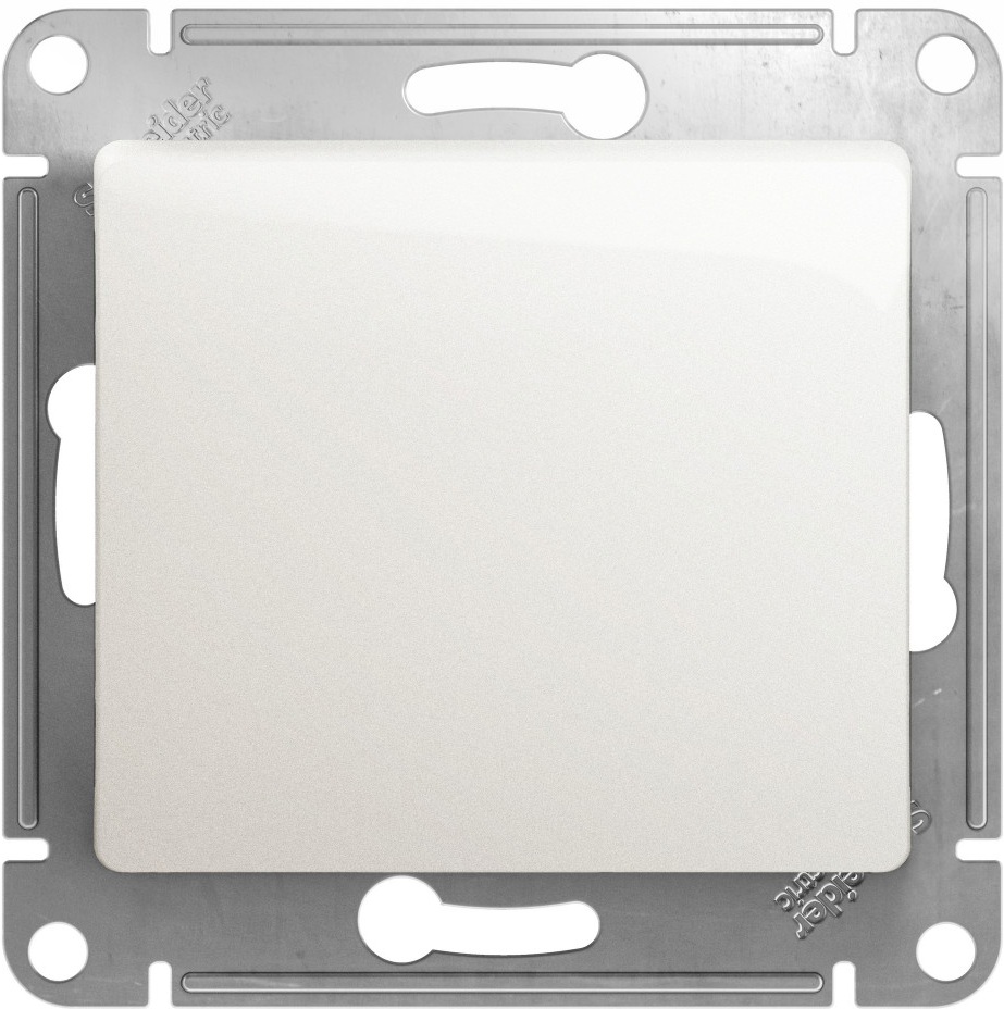 Выключатель встраиваемый одноклавишный (перламутровый) Systeme Electric GSL000615