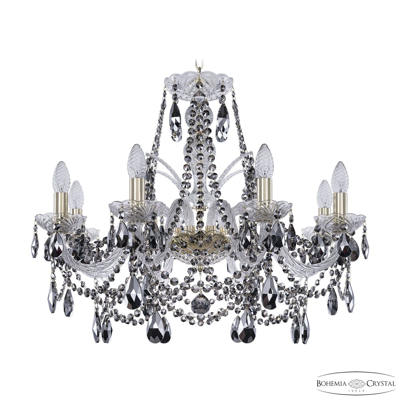 

Хрустальная люстра Bohemia Ivele 1411/8/240 G R781, 1411/8/240 G R781