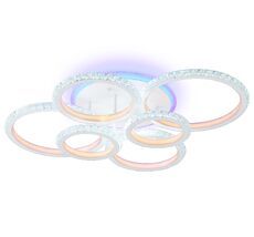 Потолочная люстра Ambrella light с RGB подсветкой и пультом Original FA9528_AMB