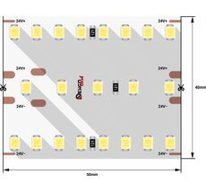 Светодиодная лента 1м. 40W 4000K DSG2420-24-NW-33 00-00003247_SW