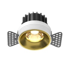 Встраиваемый светильник Maytoni Round DL058-12W3K-TRS-BS_MY