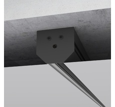 Заглушки для шинопровода в натяжной потолок 85204/00 черный 2 шт. Elektrostandard Slim Magnetic a067417_ES