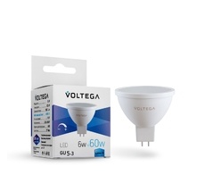 Лампа светодиодная GU5.3 6W 4000K (дневной белый свет) 7171_VG