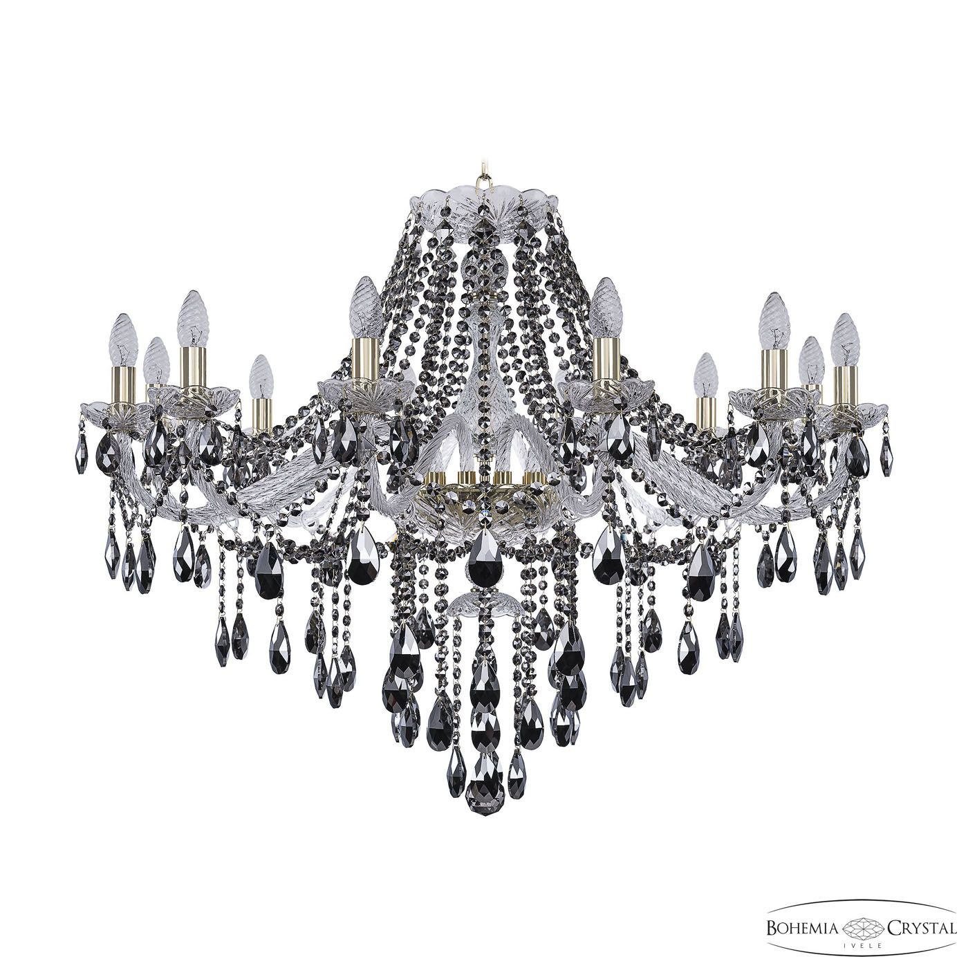 

Хрустальная люстра Bohemia Ivele 1415/12/360 G R781, 1415/12/360 G R781