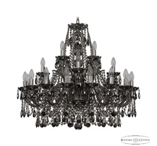 Хрустальная люстра Bohemia Ivele 1411/16+4+4/300 Ni M731_BI
