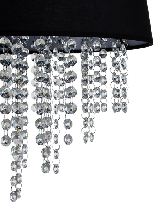 Подвесная люстра хрусталь Escada 652/3S Black_ESC