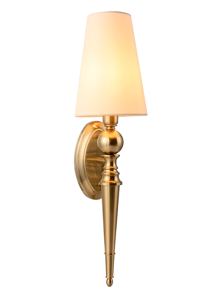 Бра Crystallux PER PER AP1 BRASS/BEIGE_CR