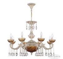 Хрустальная люстра Bohemia Ivele AL78101P/8/250 A WMG P Amber/M-1F_BI