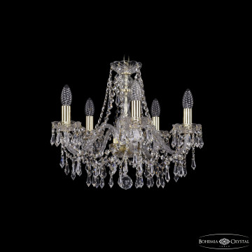 Подвесная хрустальная люстра Bohemia Ivele Crystal 1403/5/160 G_BI