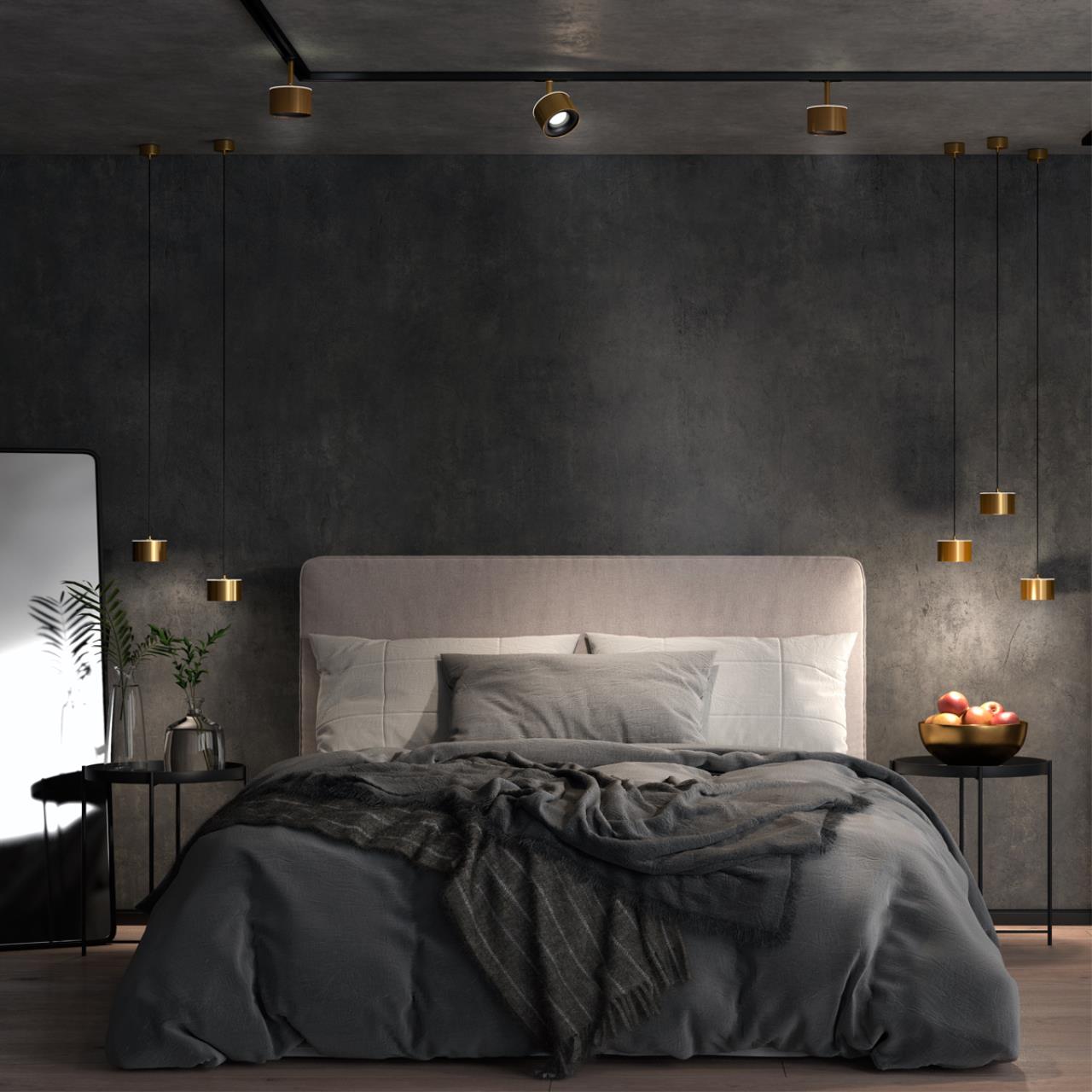 Подвесной светильник Novotech накладной светодиодный с переключателем цветовой температуры, длина провод 2м GIRO 358969