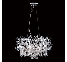 Подвесная люстра Crystallux ROMEO ROMEO SP6 CHROME D600_CR