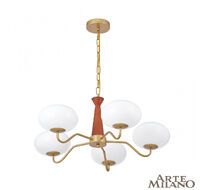 Подвесная люстра Arte Milano Napoli 310166/D680/5 BS/WD