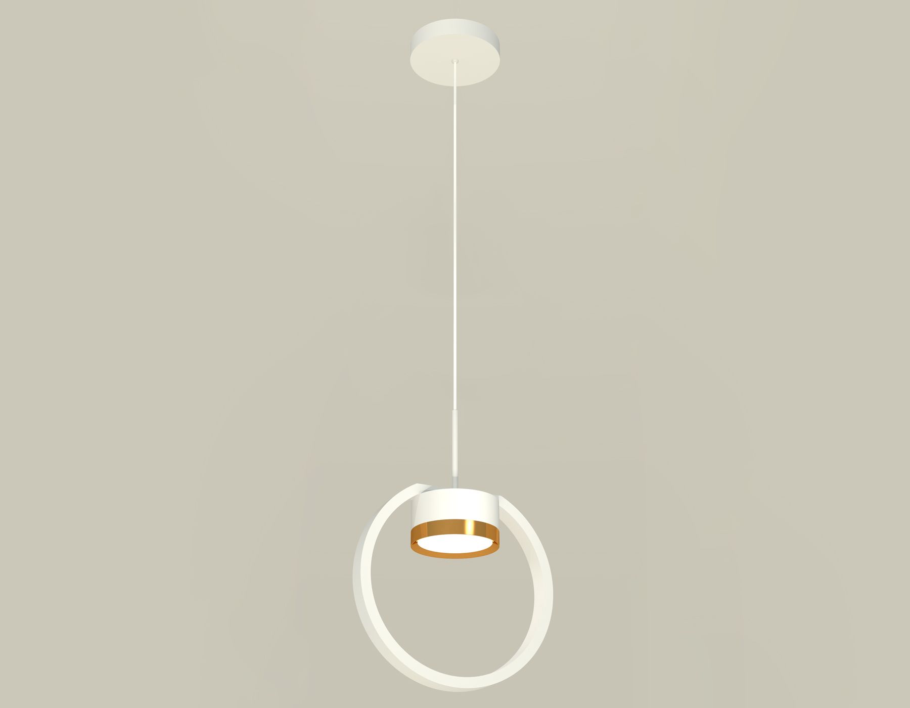 Подвесной светильник Ambrella light Traditional DIY XB9101103, цвет золотой - фото 1