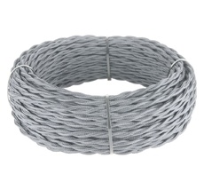 Ретро кабель витой 3х2,5 серый 20 м ( Werkel a050811_WR