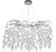 Люстра подвесная хрустальная Stilfort RAMO 2180/09/08P