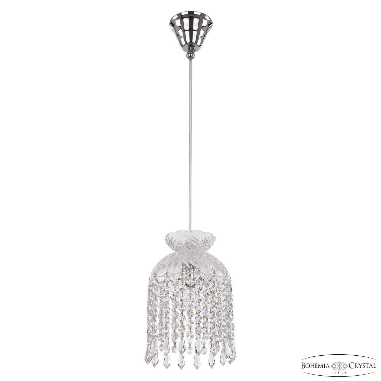

Подвесной светильник Bohemia Ivele Crystal 14781P/16 Ni Drops, 14781P/16 Ni Drops