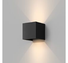 Уличный настенный светильник Denkirs MALBEC DK9770-BK