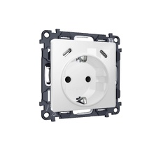 Комплект механизма электрической розетки 2USB С+C 20W с/з на винтовых зажимах 16A-250V ALFA QUANT (AP1105, VM165) Ambrella Volt MA110510_AMB