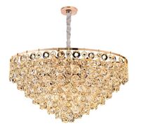 Подвесная люстра Newport 5265+16/C gold_NP