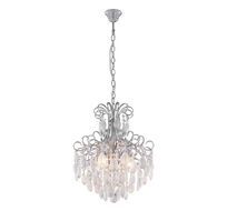 Подвесная люстра Crystallux SEVILIA SEVILIA SP4 SILVER_CR