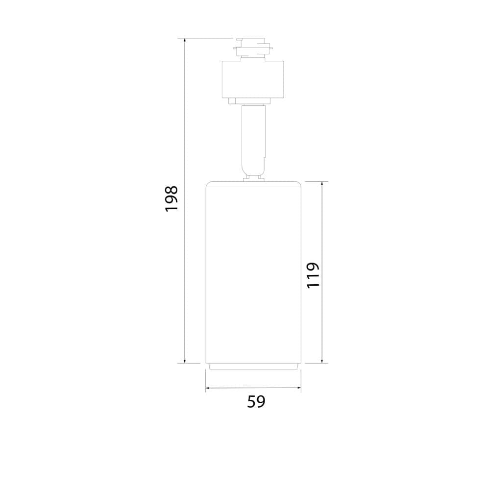 Трековый светильник Elektrostandard Svit a048165_ES