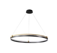 Подвесная люстра Crystallux FERNANDO FERNANDO&nbsp;SP88W&nbsp;LED&nbsp;D1000&nbsp;BLACK/GOLD_CR