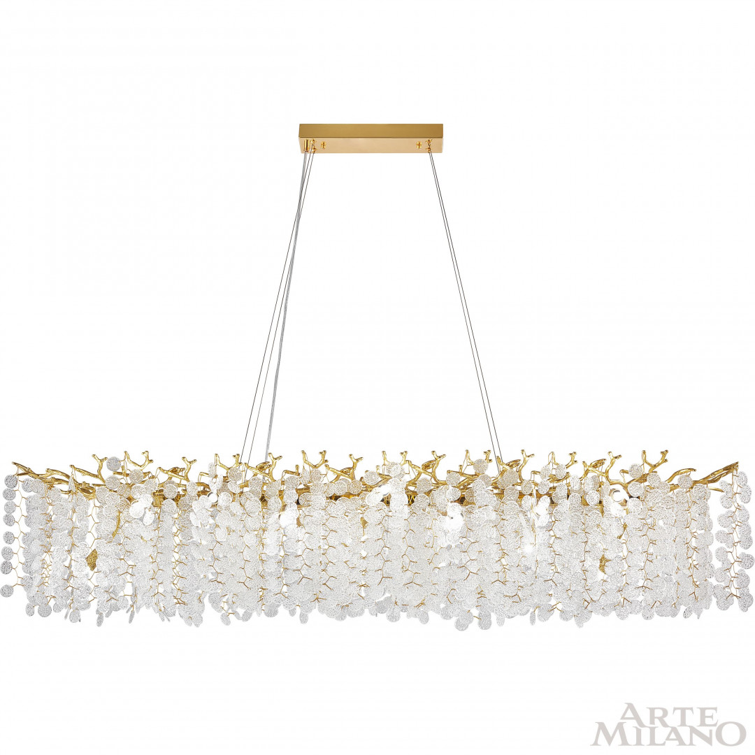 

Подвесная люстра Arte Milano Milan 230011/L1500/16/C Gd, 230011/L1500/16/C Gd