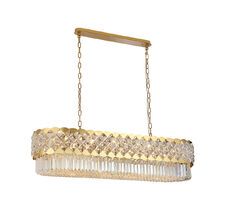 Подвесная люстра Newport ASHLEY 8300/120 oval gold polished_NP