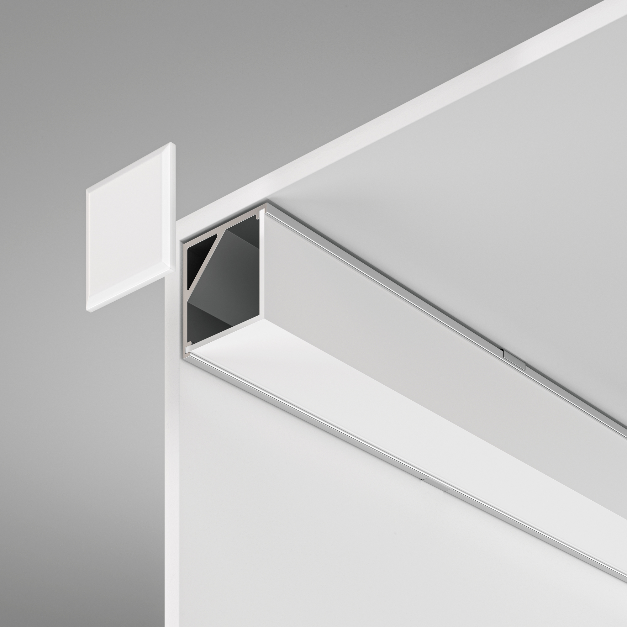 Алюминиевый профиль 2м Maytoni Profil ALM009S-2M_MY