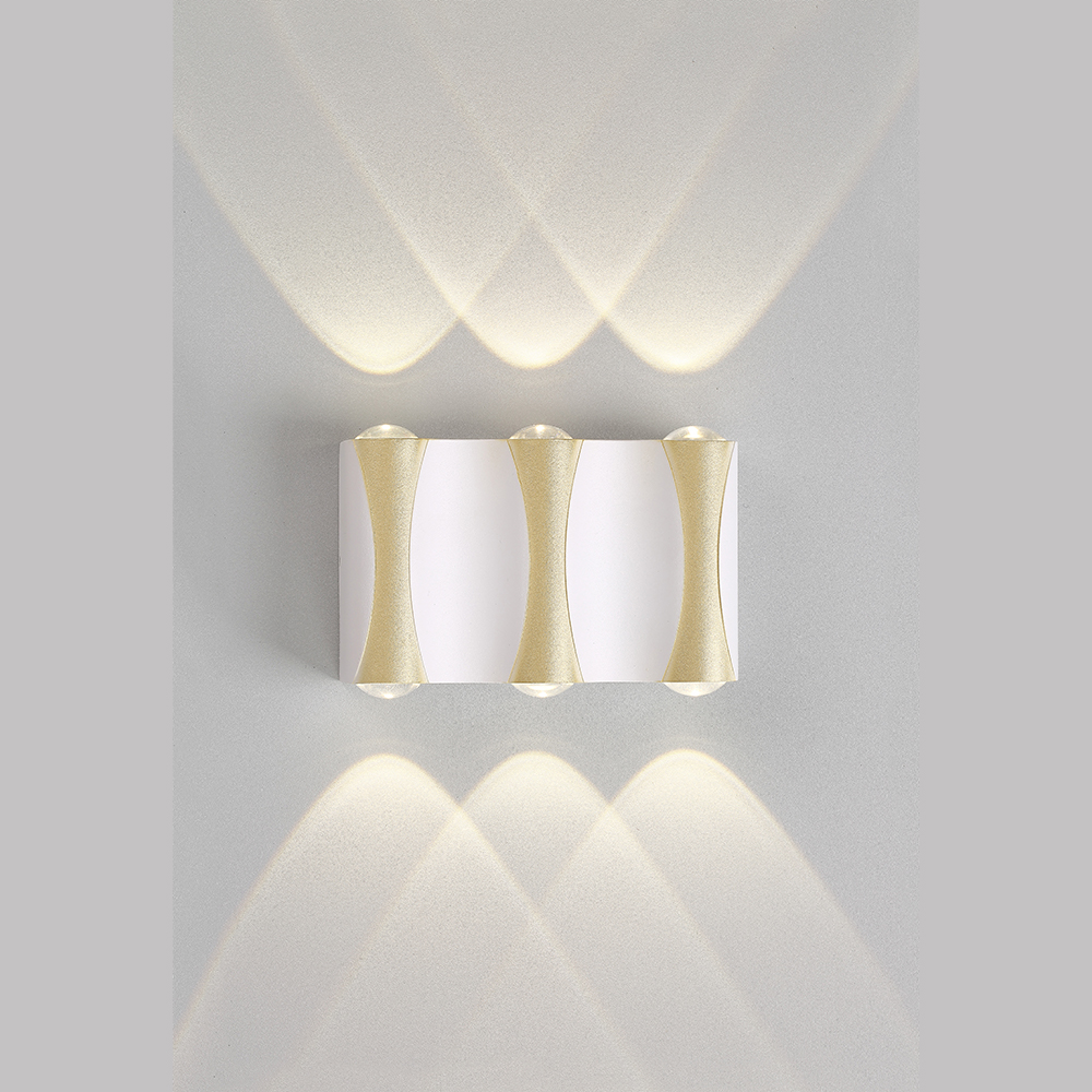 Настенный светильник Crystallux CLT 022W3 WH-GO 4000K_CR