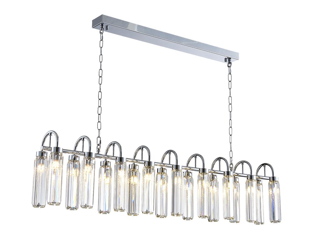 Подвесная люстра NewPort 4526+12/S chrome_NP