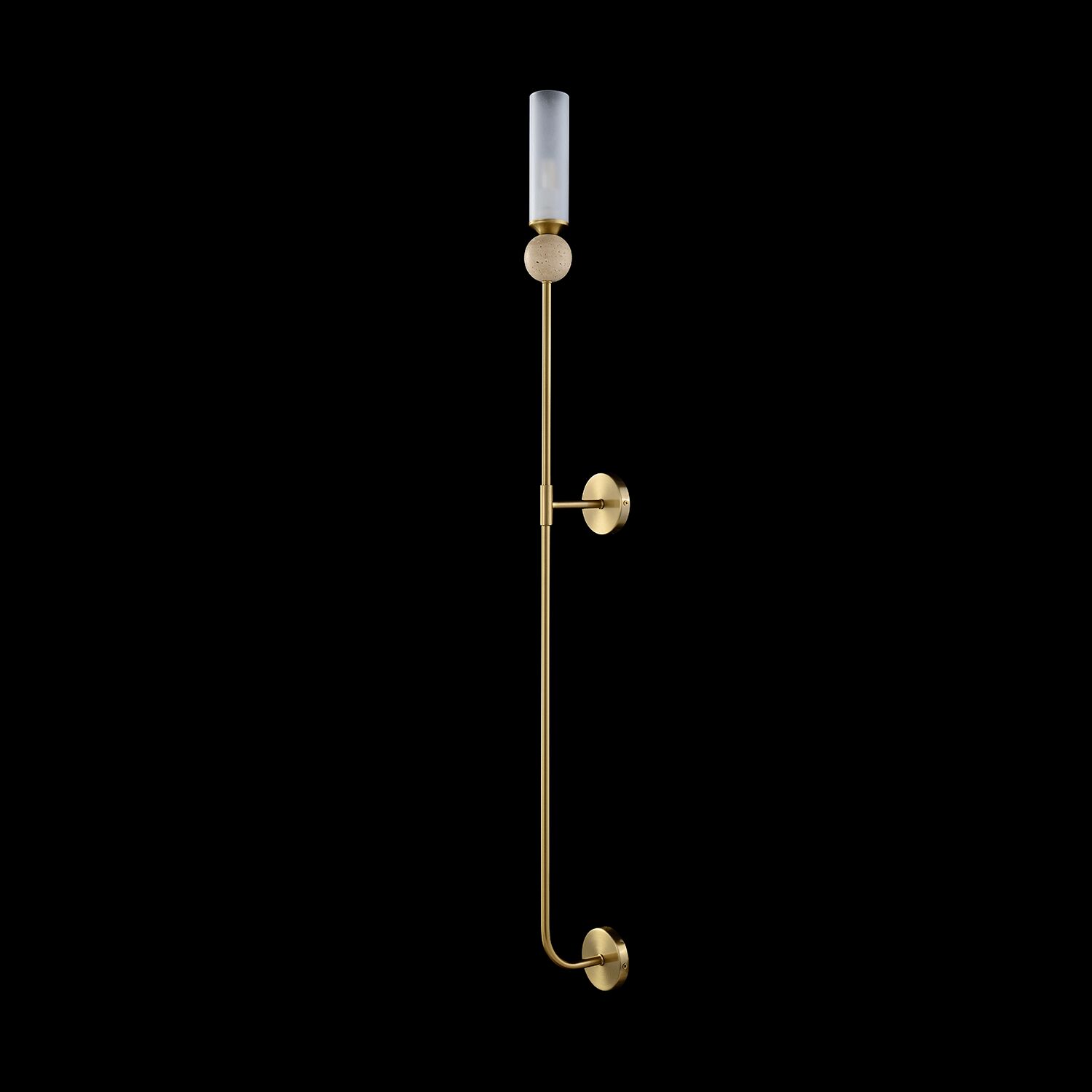 Бра Crystal Lux SIMPLY AP1.2 BRASS_CR