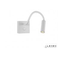 Бра для чтения светодиодное с выключателем WH iLedex 6410 WH_IX