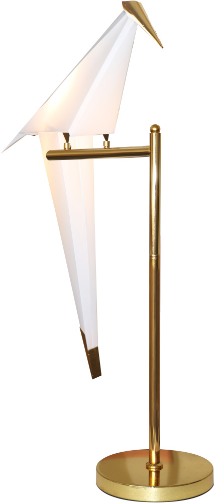 Настольная лампа светодиодная птички Moderli V3074-1TL_MD