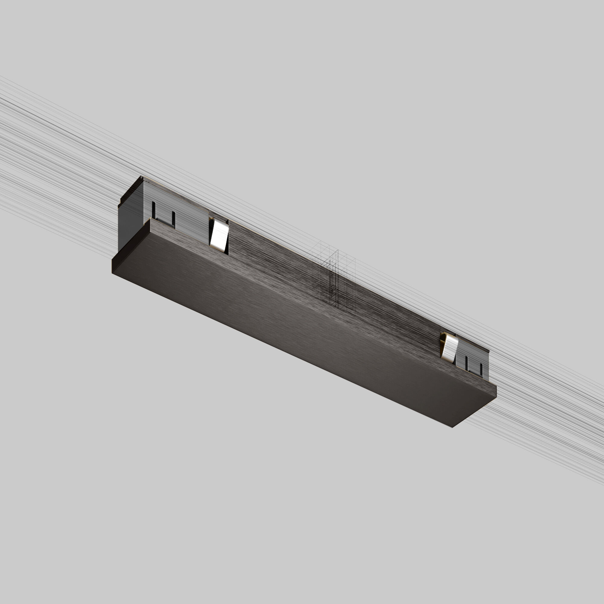 Прямой коннектор Elektrostandard Line Magnetic a069723_ES