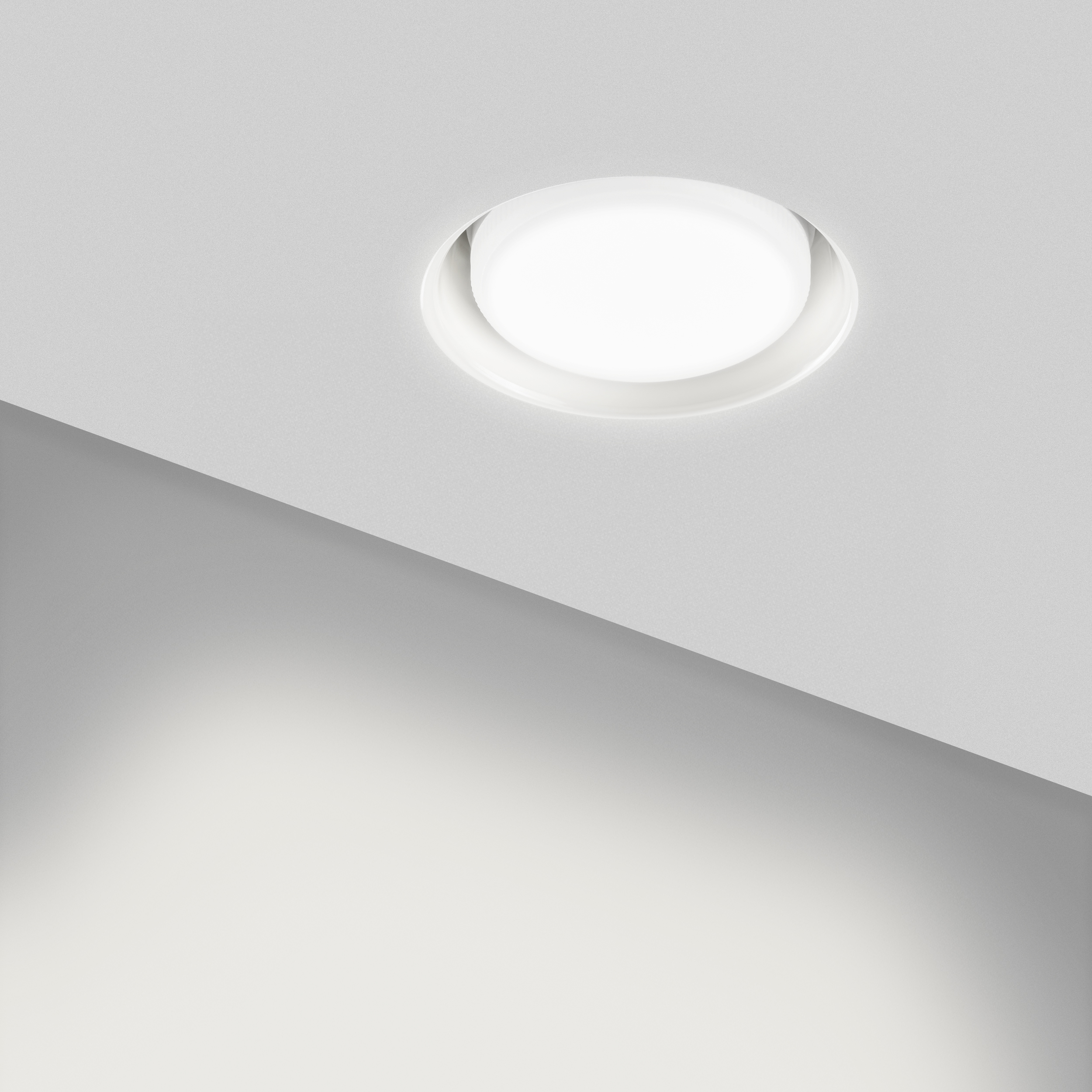 Встраиваемый светильник для натяжного потолка под лампу Lightstrar Tensio 212100_LS