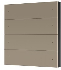 INTELLIGENT Кнопочная панель SMART-DMX512-801-22-8G-8SC-DIM-IN Gold (230V, 2.4G) (IARL, IP20 Пластик, 5 лет) 039317 Arlight 039317_ARL